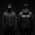 MØTIVE® Emblem Hoodie Smoky Black Shadow Operator